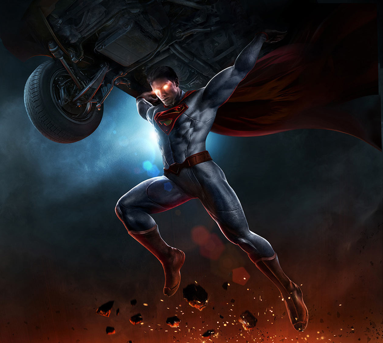 Superman Key Art from Infinite Crisis
