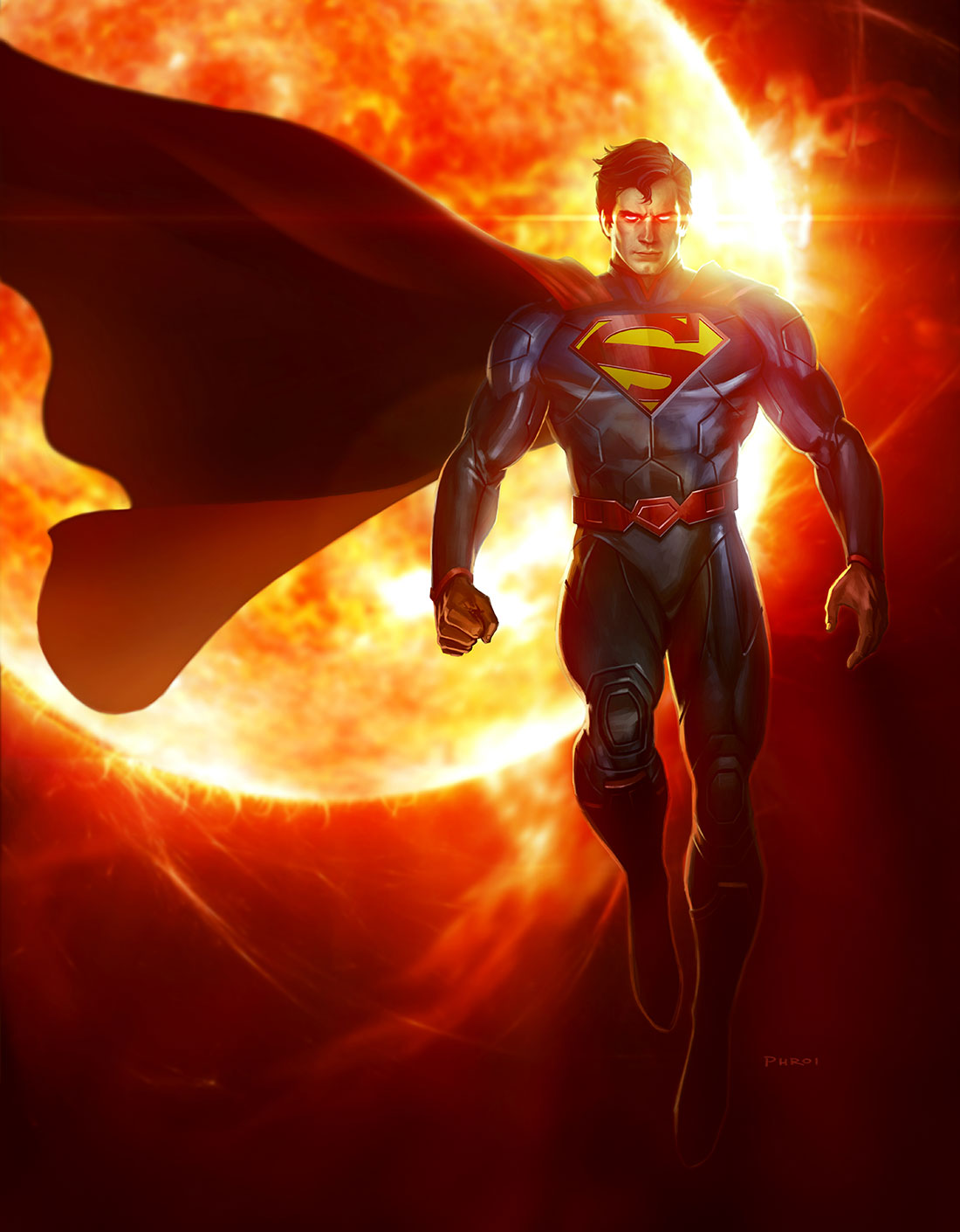 Superman Art from Infinite Crisis