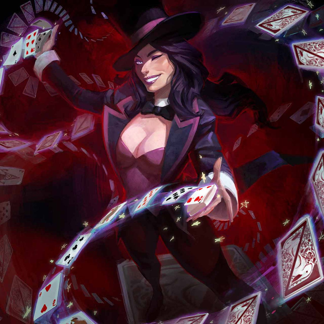 Zatanna Art from Infinite Crisis