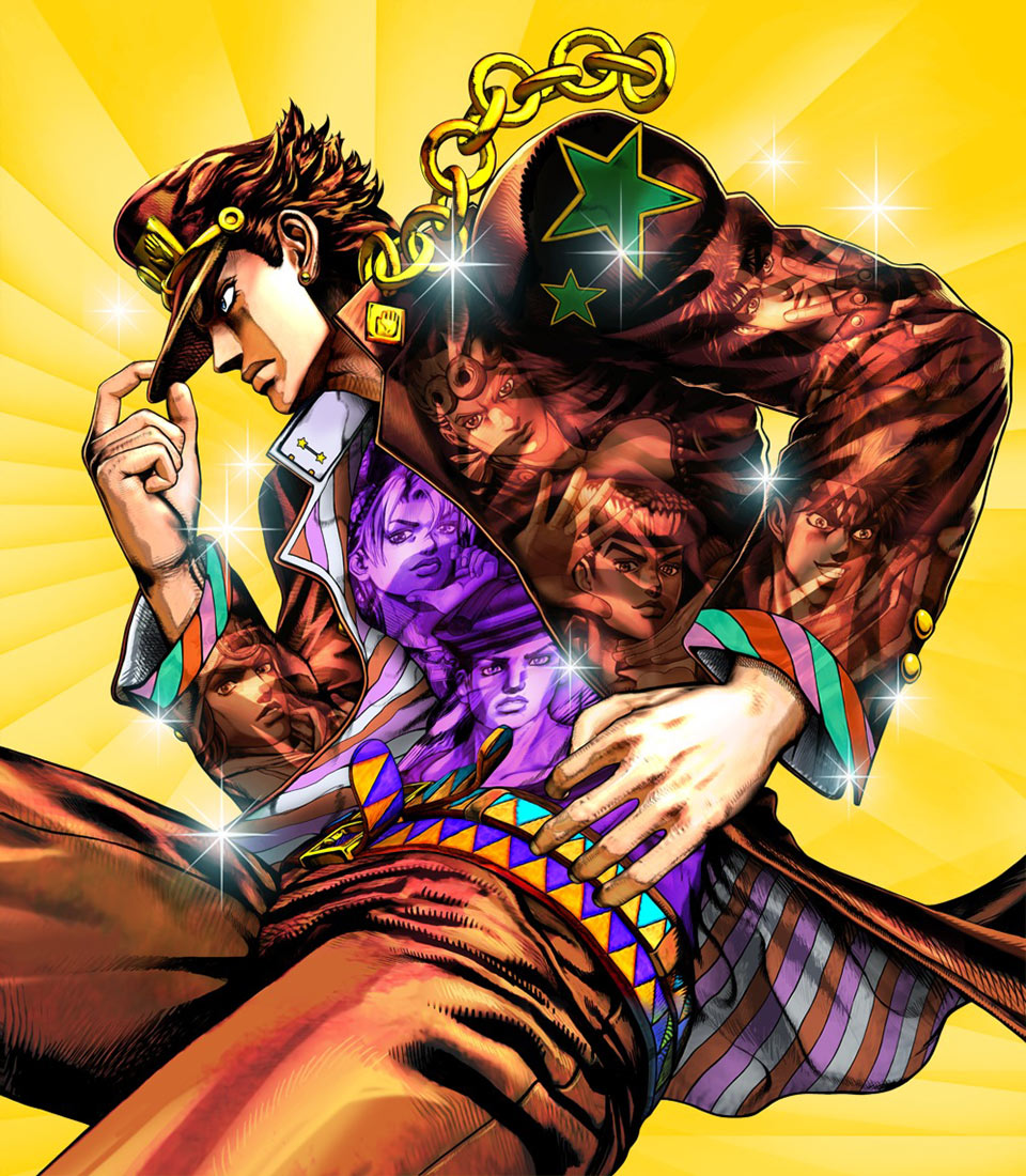 Box Art from JoJo's Bizarre Adventure: All Star Battle