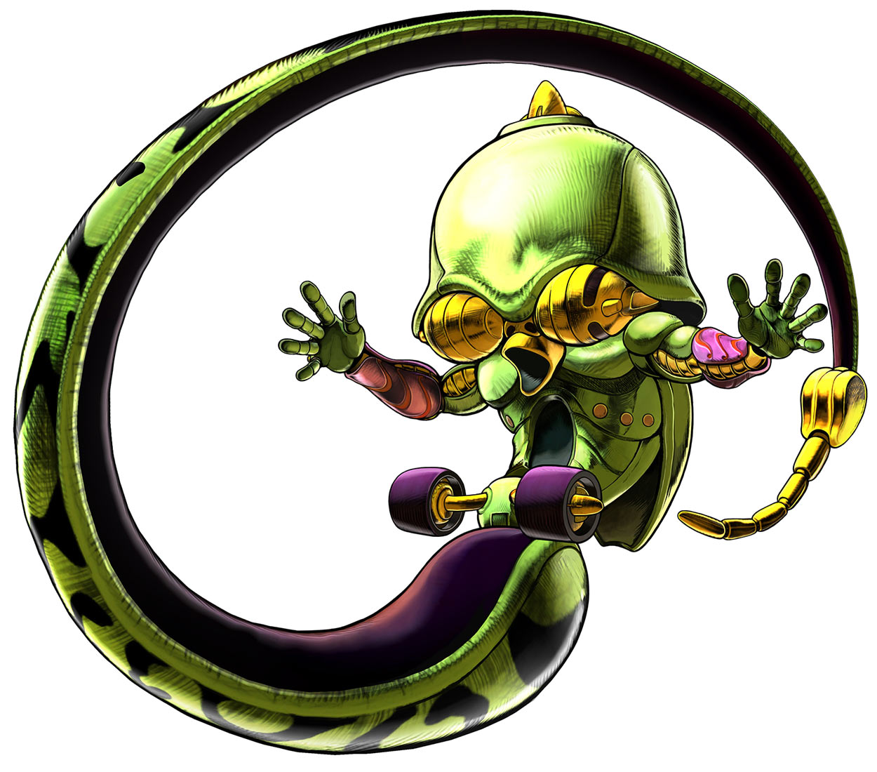 Echoes ACT1 Art from JoJo's Bizarre Adventure: All Star Battle