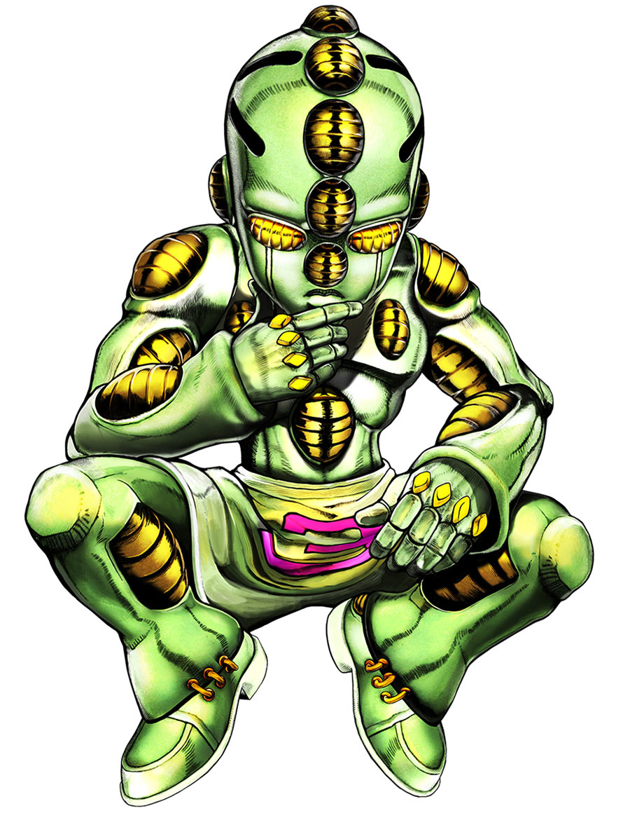 Echoes ACT3 Art from JoJo's Bizarre Adventure: All Star Battle