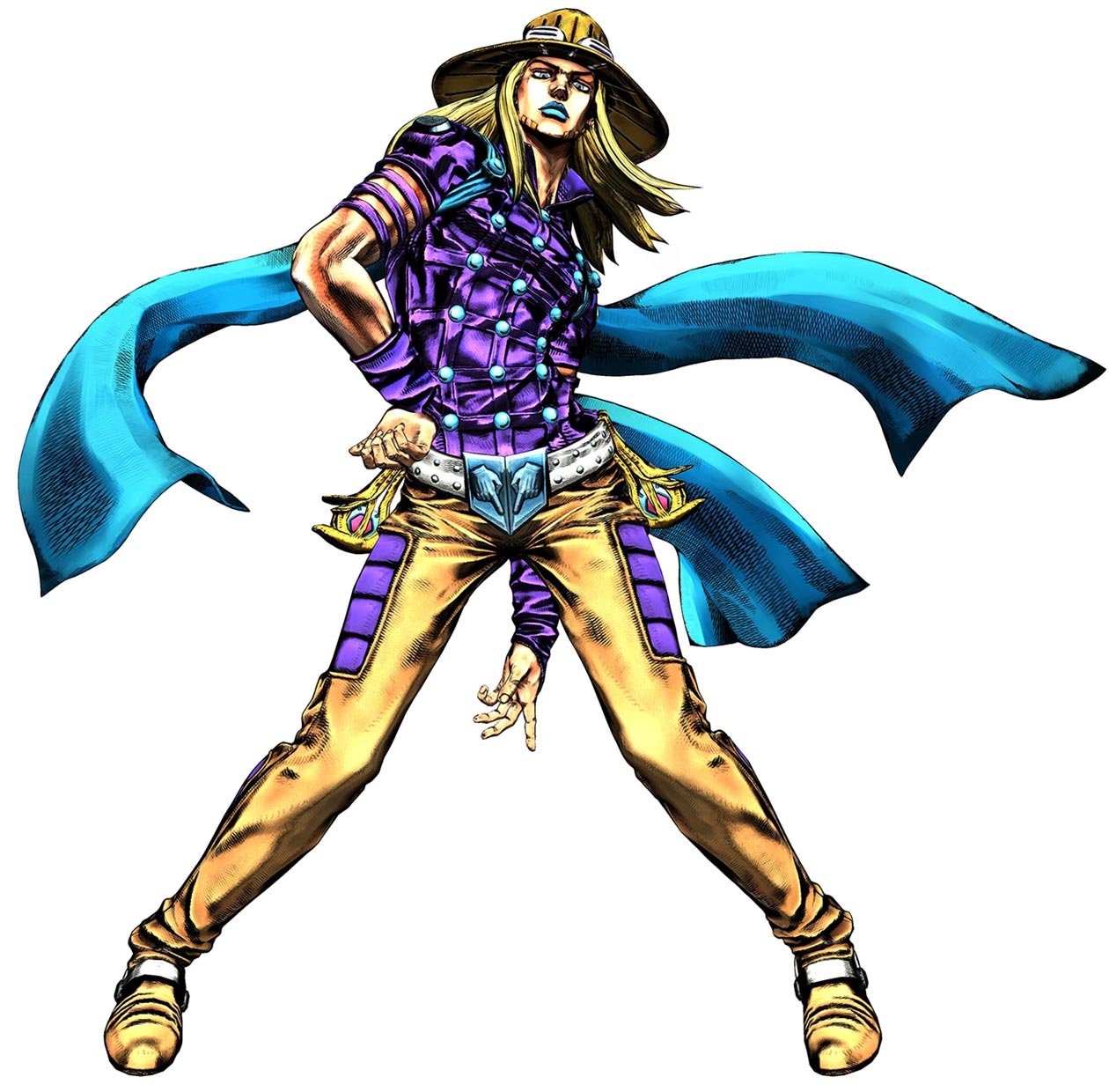 Gyro Zeppeli Art from JoJo's Bizarre Adventure: All Star Battle