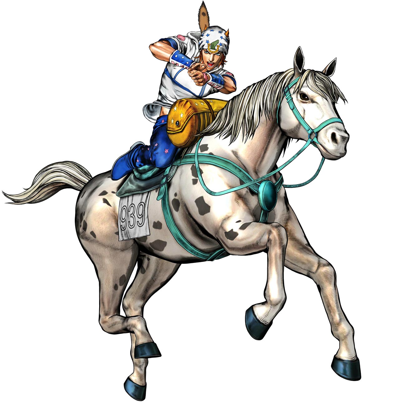 Johnny & Slow Dancer Art from JoJo's Bizarre Adventure: All Star Battle