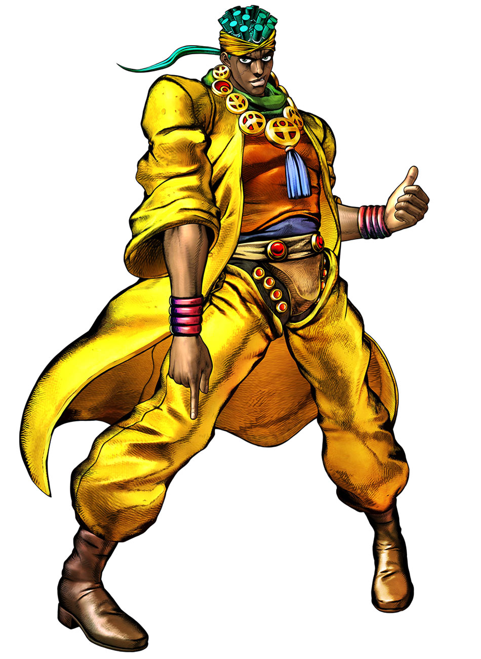 Muhammad Avdol Art from JoJo's Bizarre Adventure: All Star Battle