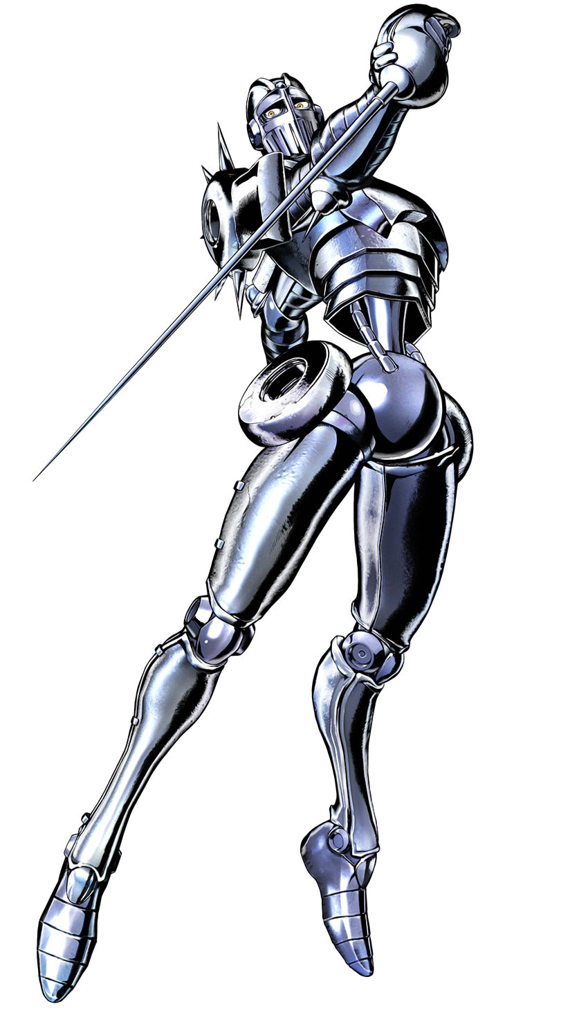 Silver Chariot Art from JoJo's Bizarre Adventure: All Star Battle