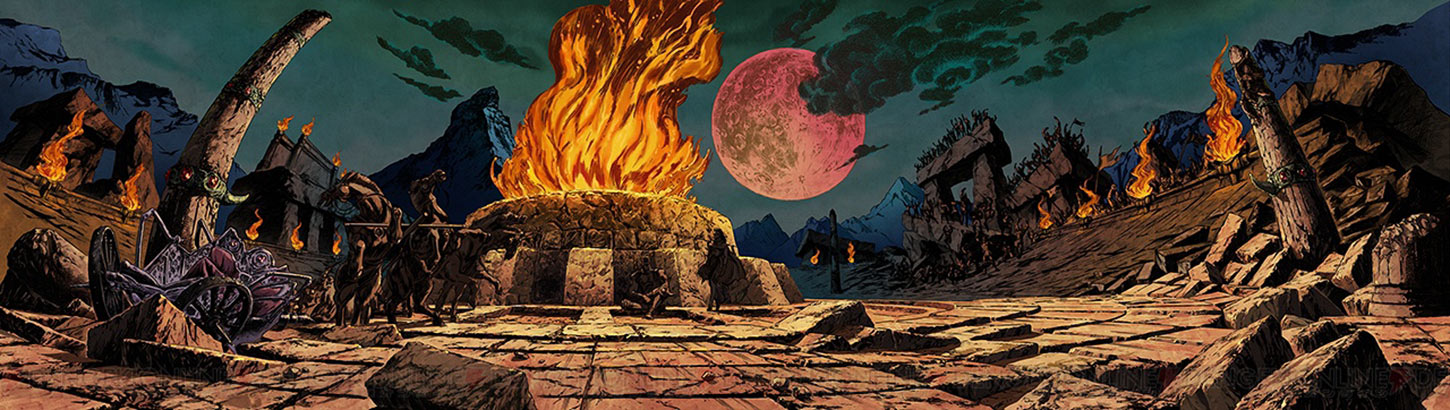 The Battlefield Stage Art from JoJo's Bizarre Adventure: All Star Battle