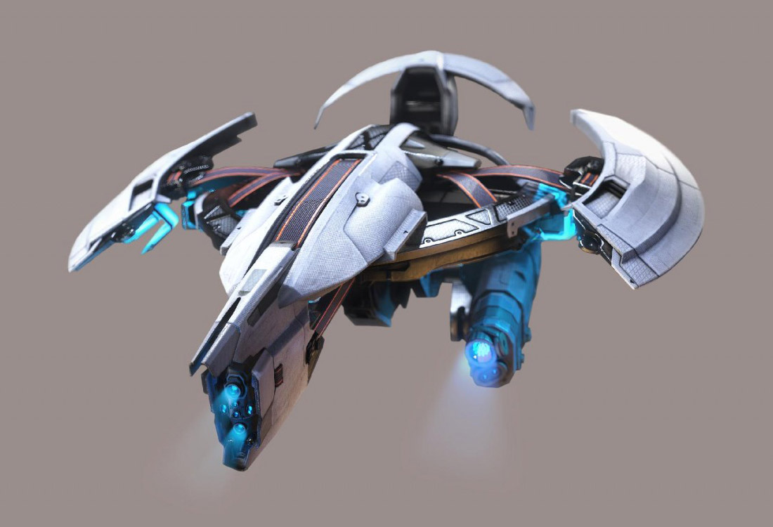 Buddy Drone Art from Killzone: Shadow Fall