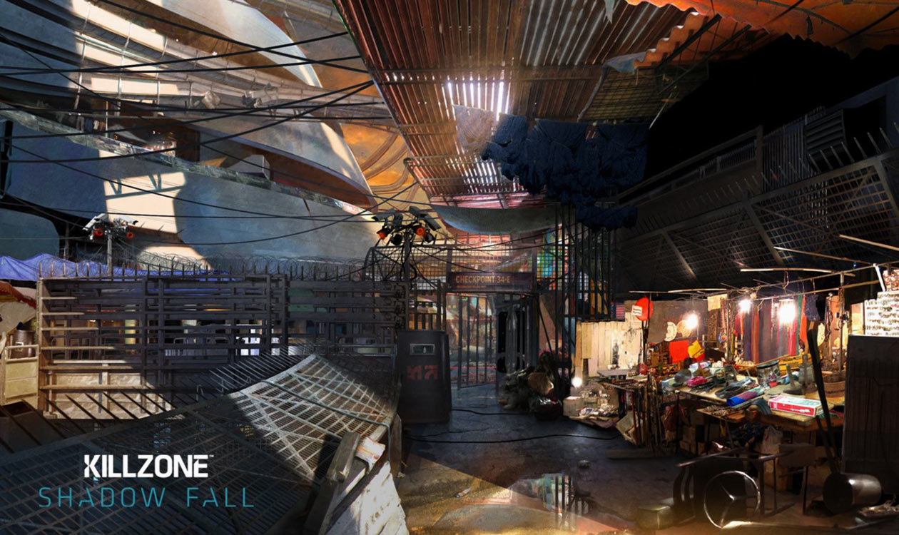 Checkpoint Art from Killzone: Shadow Fall