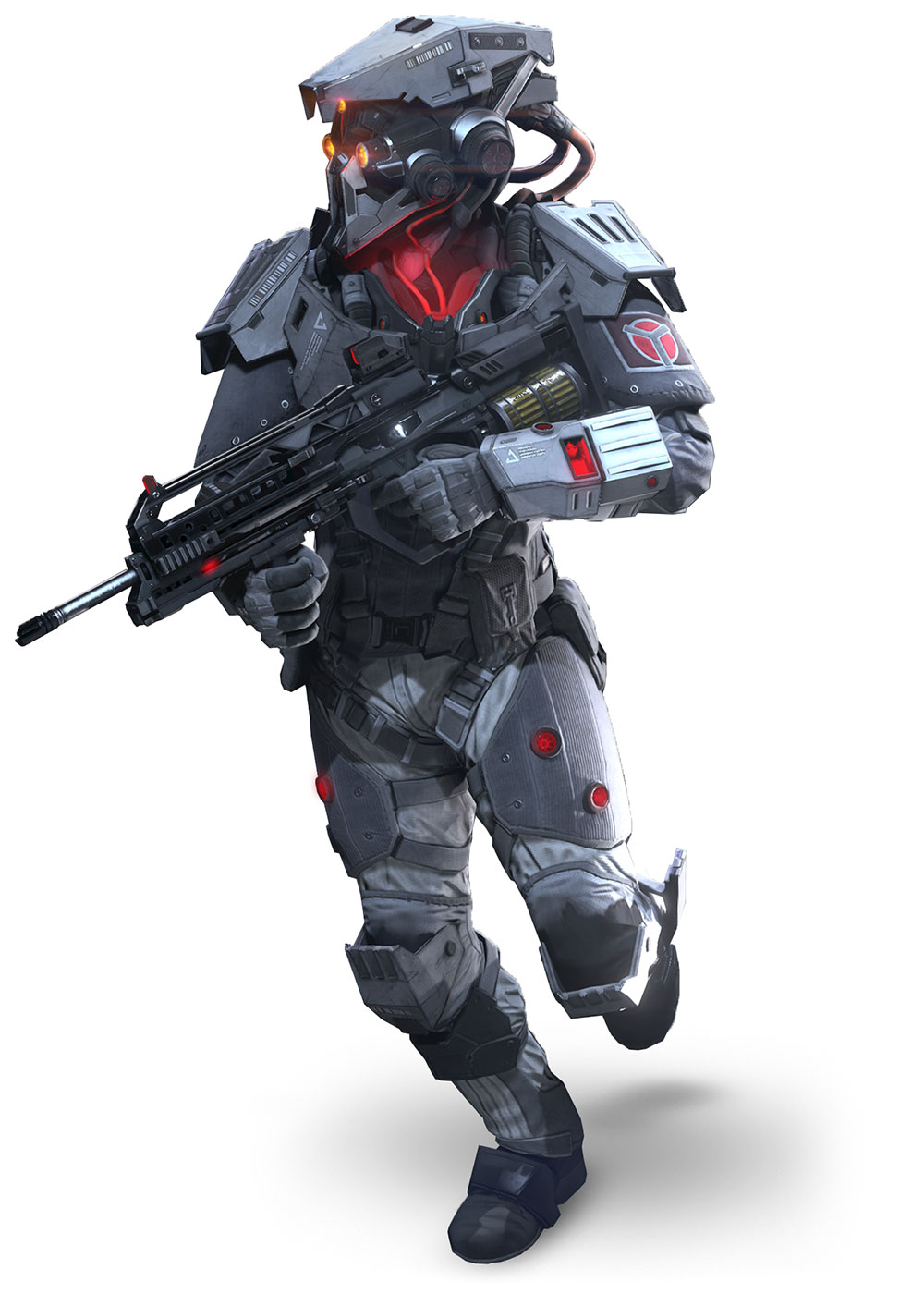 Helghast Assault Art from Killzone: Shadow Fall