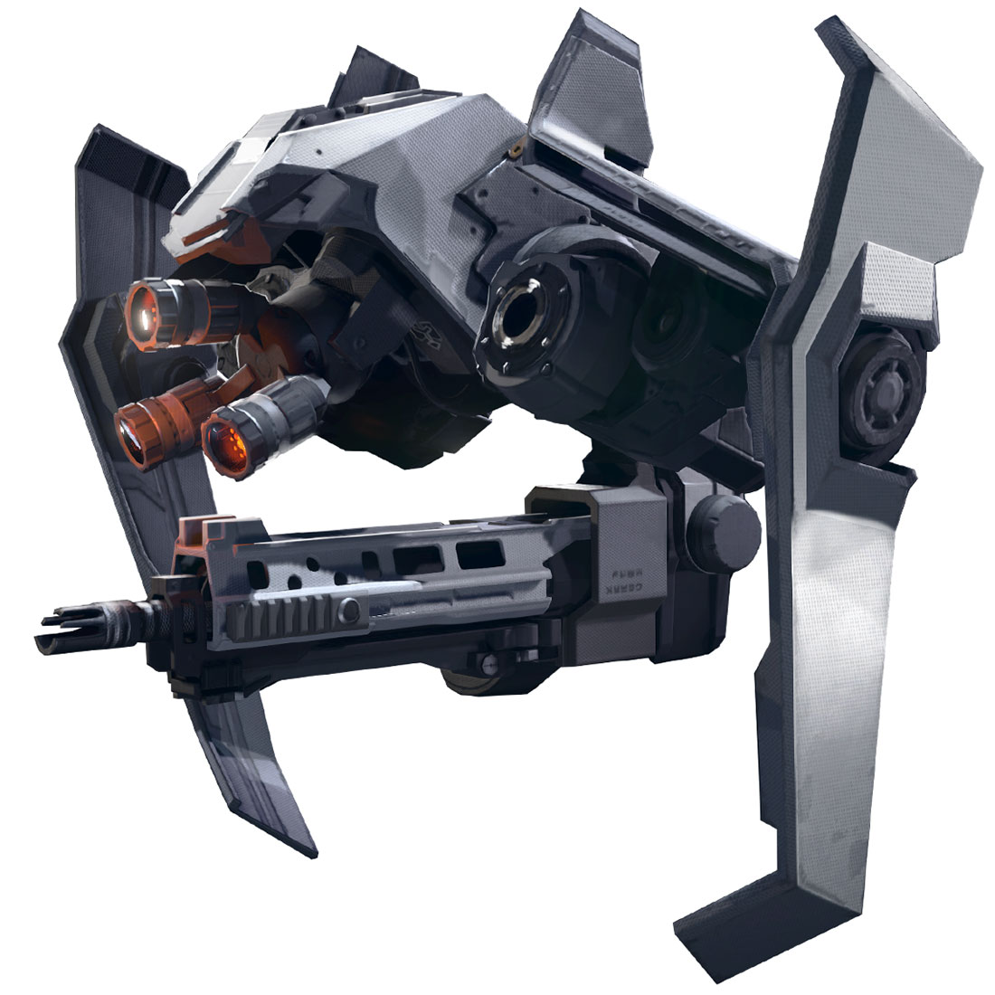 Helghast Buddy Drone Art from Killzone: Shadow Fall