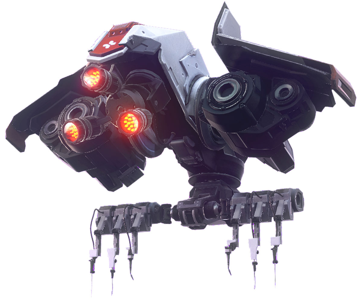Helghast Med Drone Art from Killzone: Shadow Fall