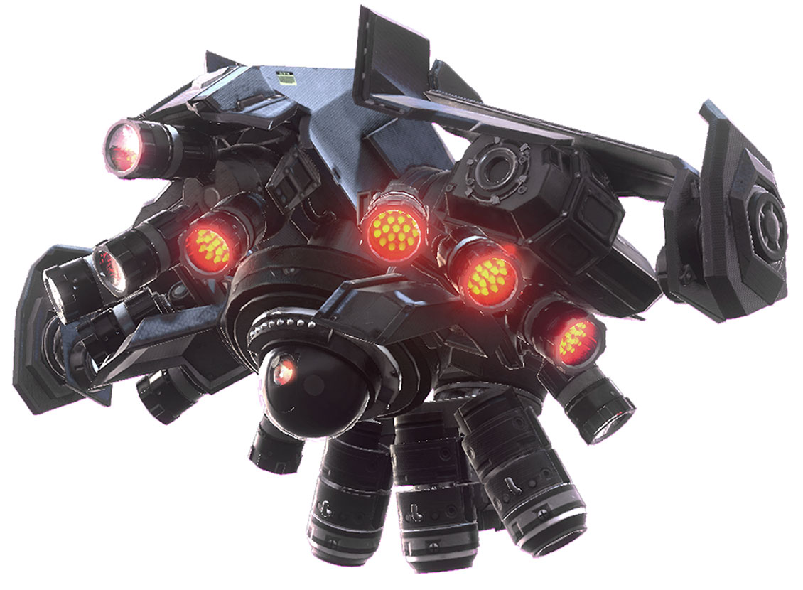 Helghast Surveillance Drone Art from Killzone: Shadow Fall