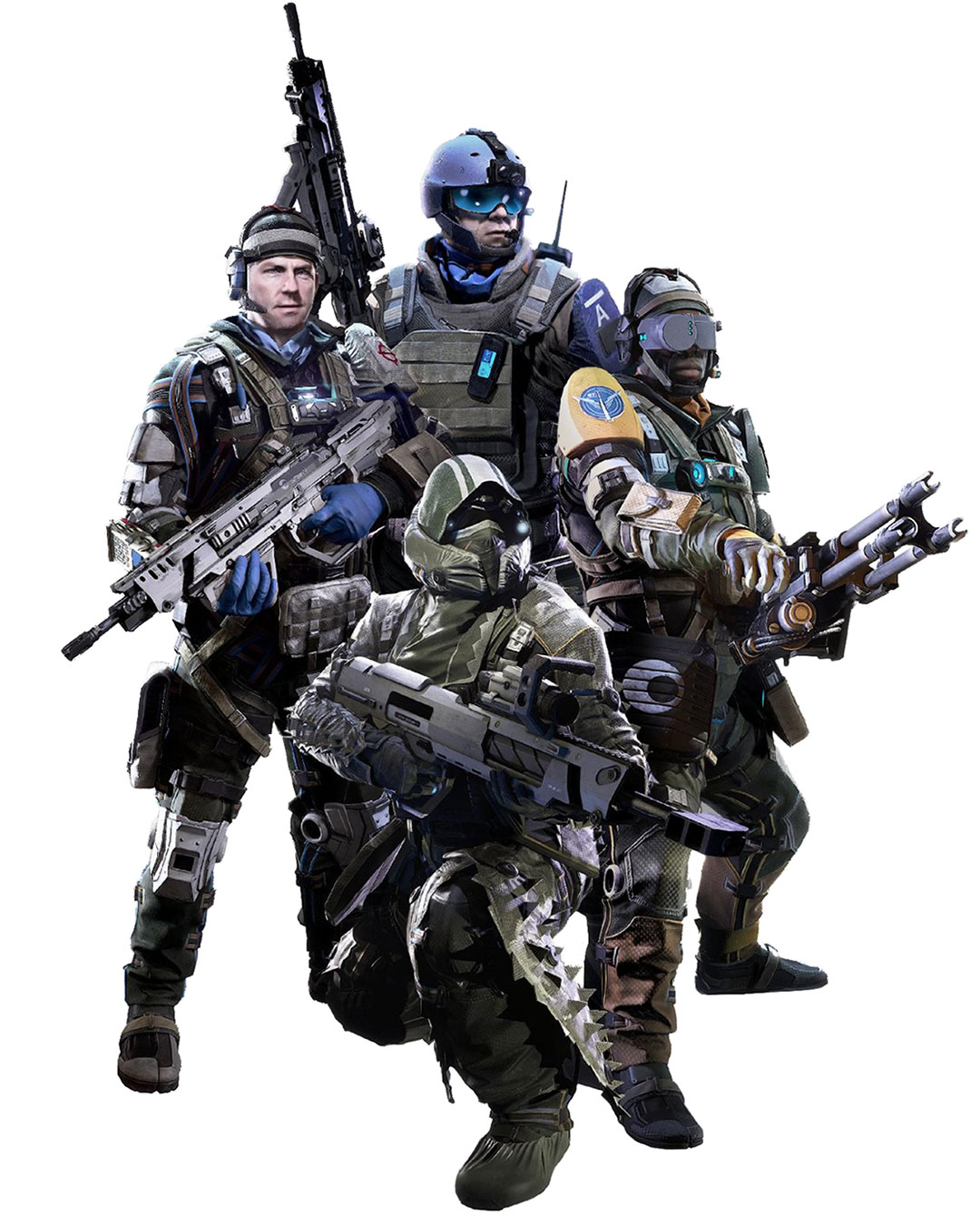Interplanetary Strategic Alliance Art from Killzone: Shadow Fall