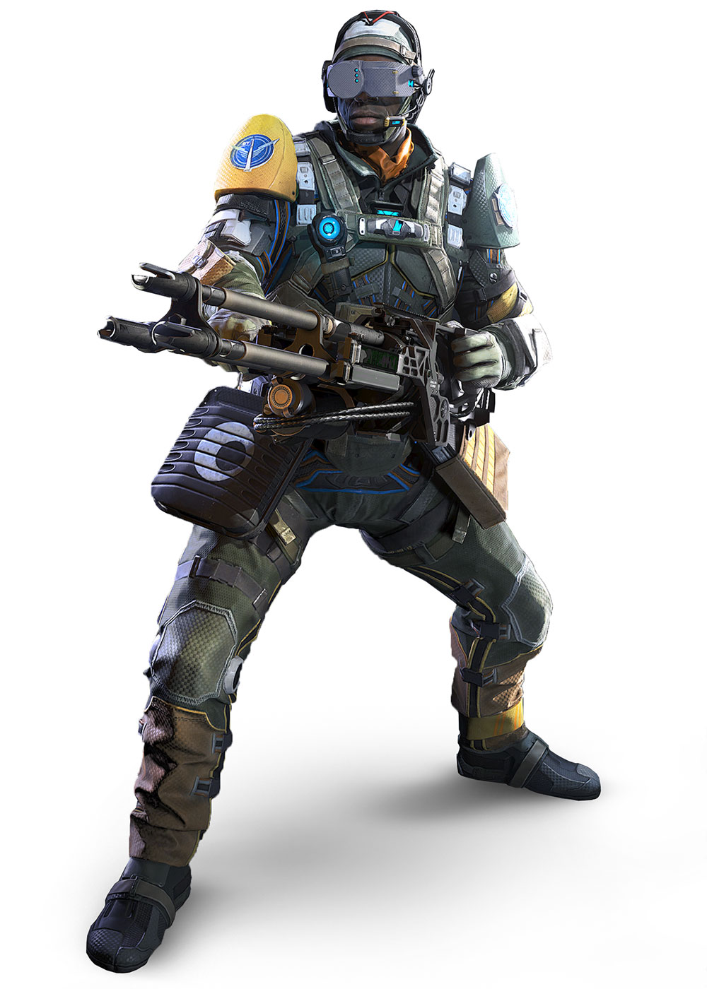 ISA Engineer Art from Killzone: Shadow Fall