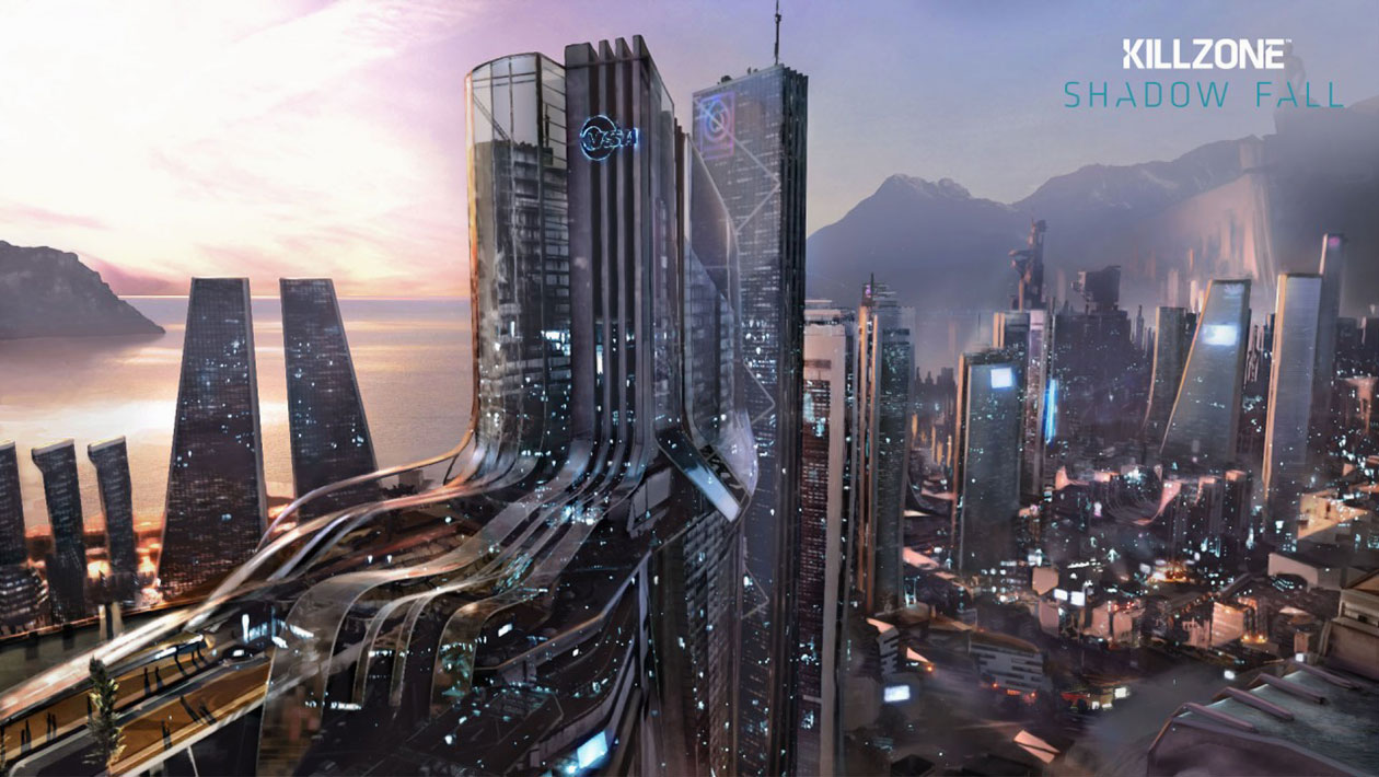 Vektan Security Agency Art from Killzone: Shadow Fall