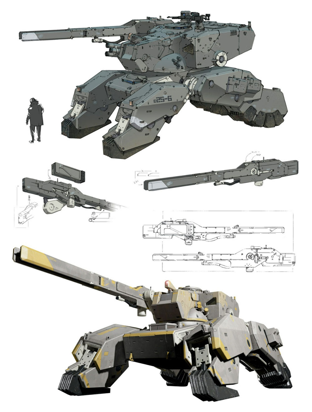 Battle Gear Art from Metal Gear Solid V