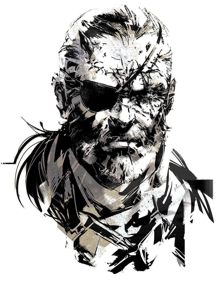 Big Boss, Afghanistan Art from Metal Gear Solid V