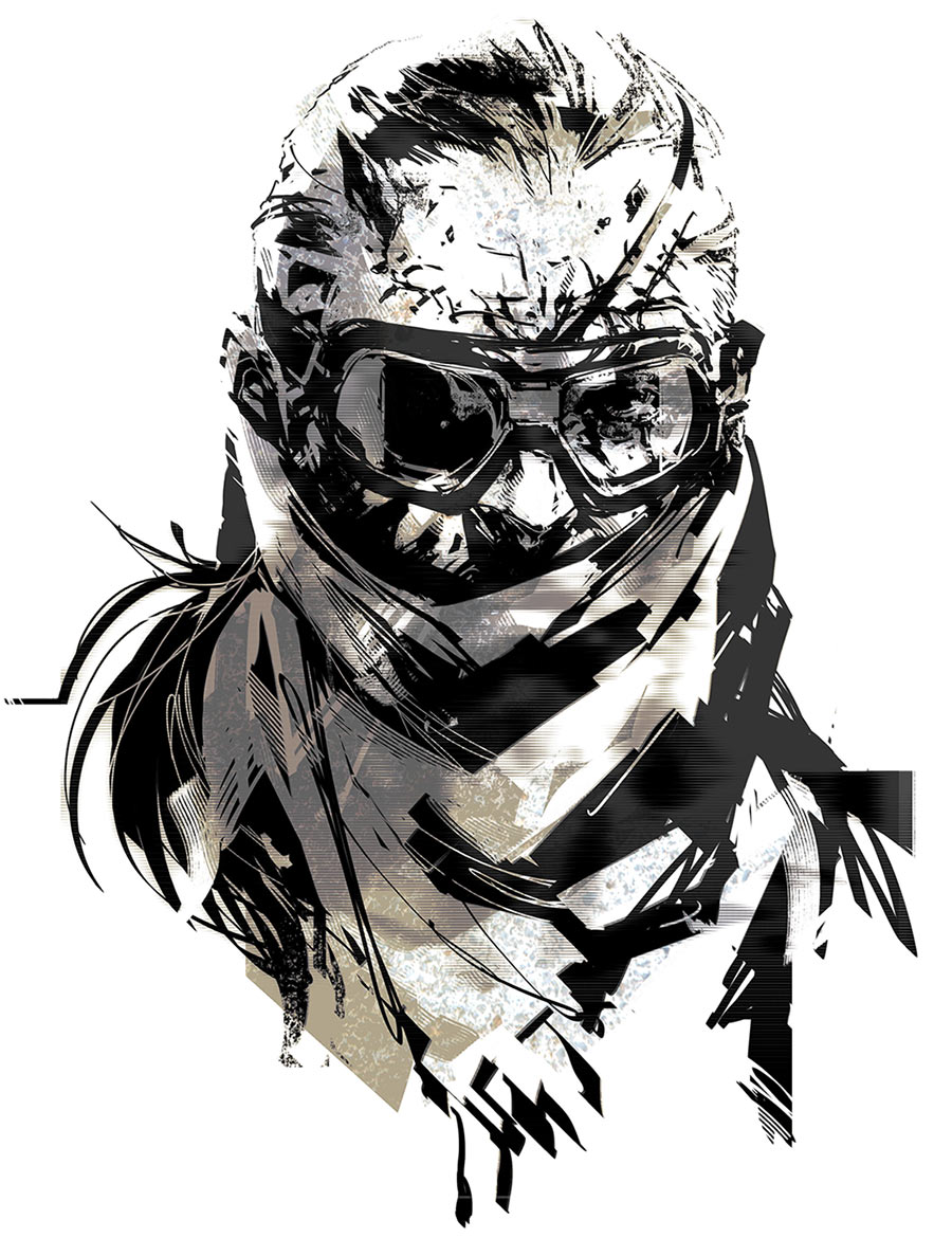 Big Boss, Goggles Art from Metal Gear Solid V