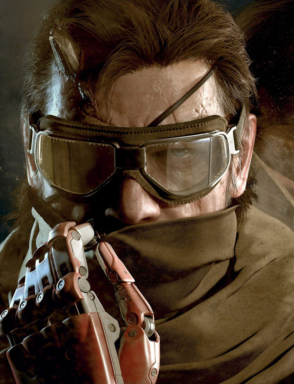 Big Boss Promo Art from Metal Gear Solid V