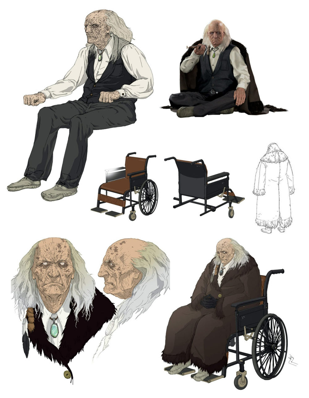 Code Talker Concept Art from Metal Gear Solid V