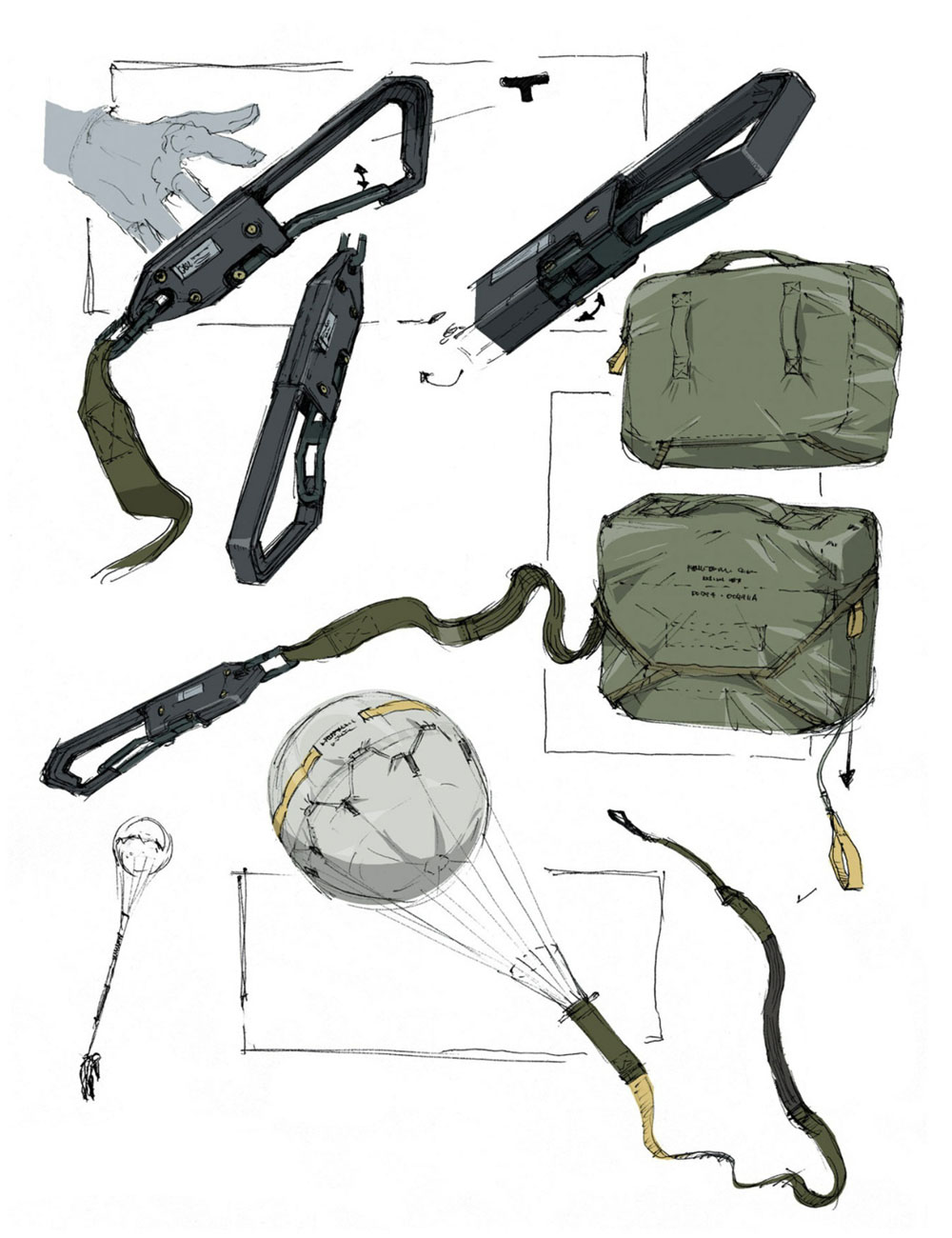 Fulton Device Art from Metal Gear Solid V