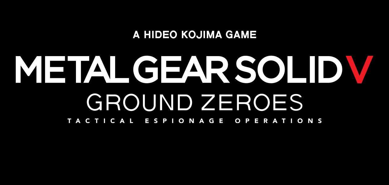 Black Ground Zeroes Logo Art from Metal Gear Solid V