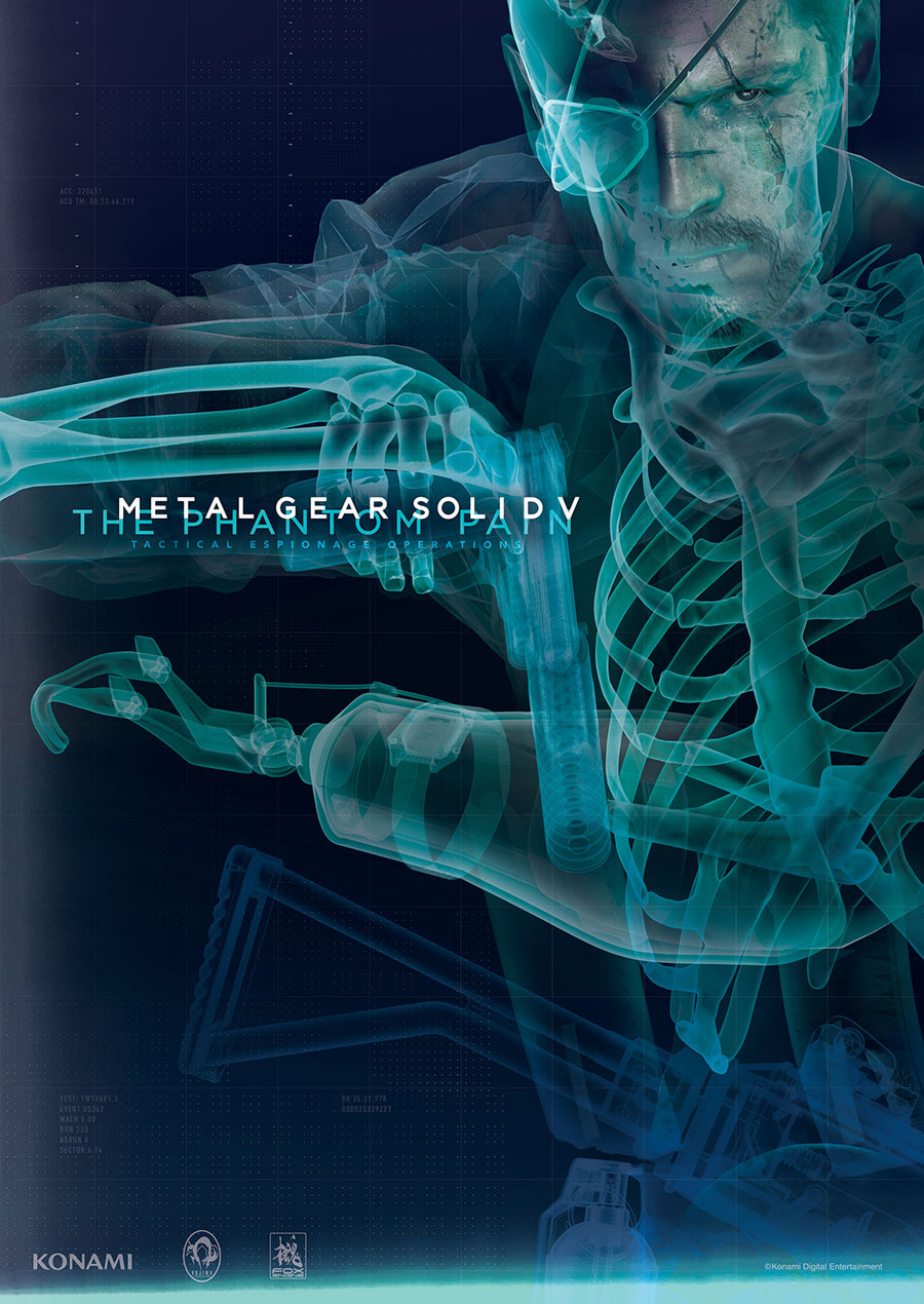 The Phantom Pain Promo Art from Metal Gear Solid V