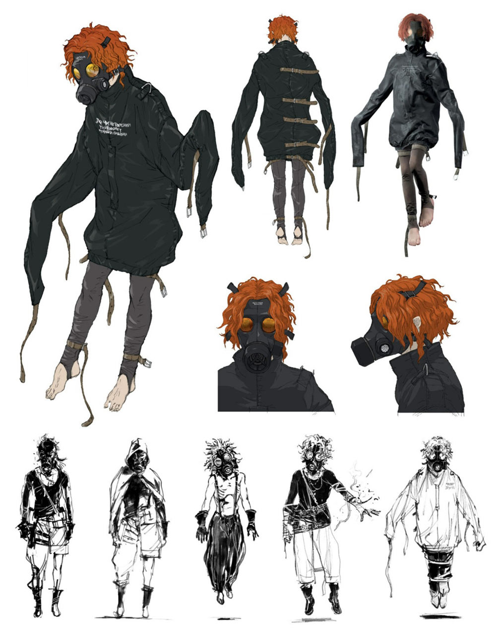 Tretij Rebenok Concept Art from Metal Gear Solid V