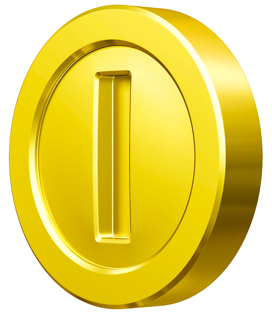Coin Art from Mario Kart 8