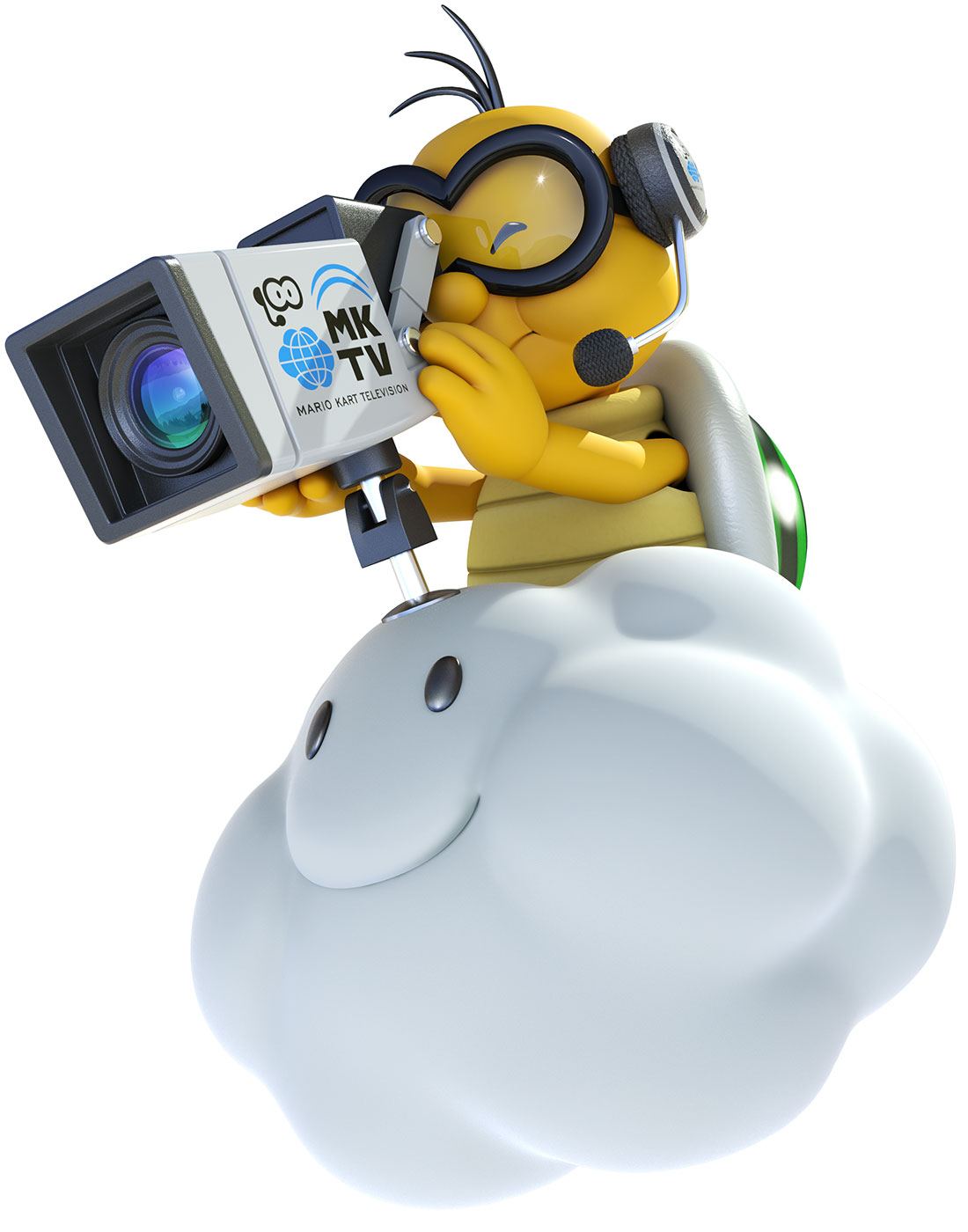 Lakitu Art from Mario Kart 8