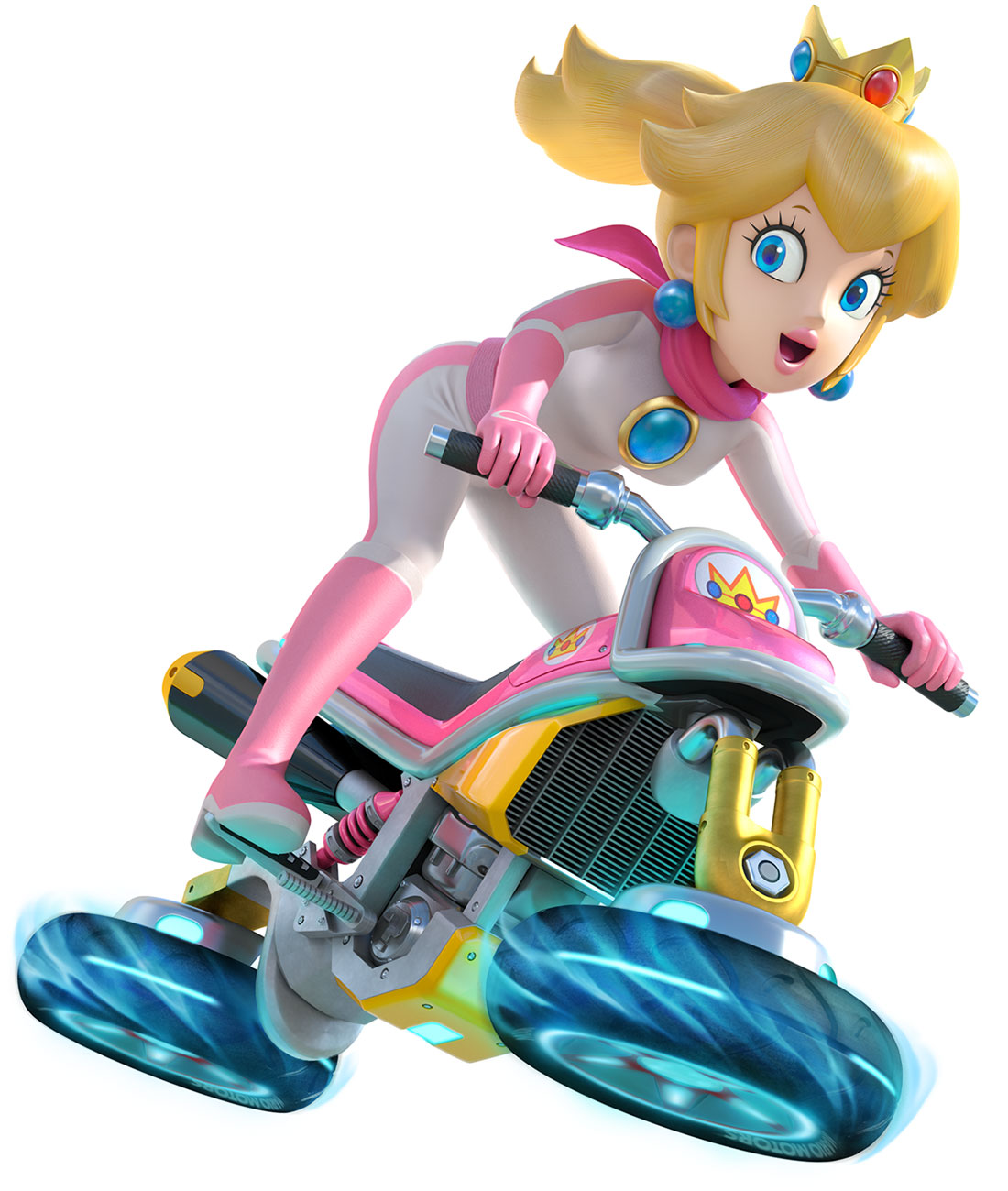 Peach Art from Mario Kart 8