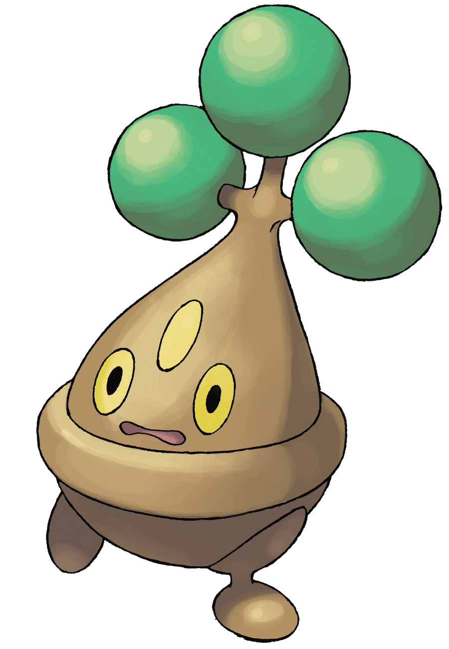 Bonsly Art from Pokémon Diamond and Pearl