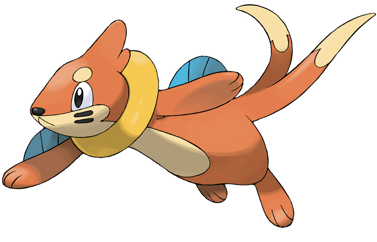 Buizel Art from Pokémon Diamond and Pearl