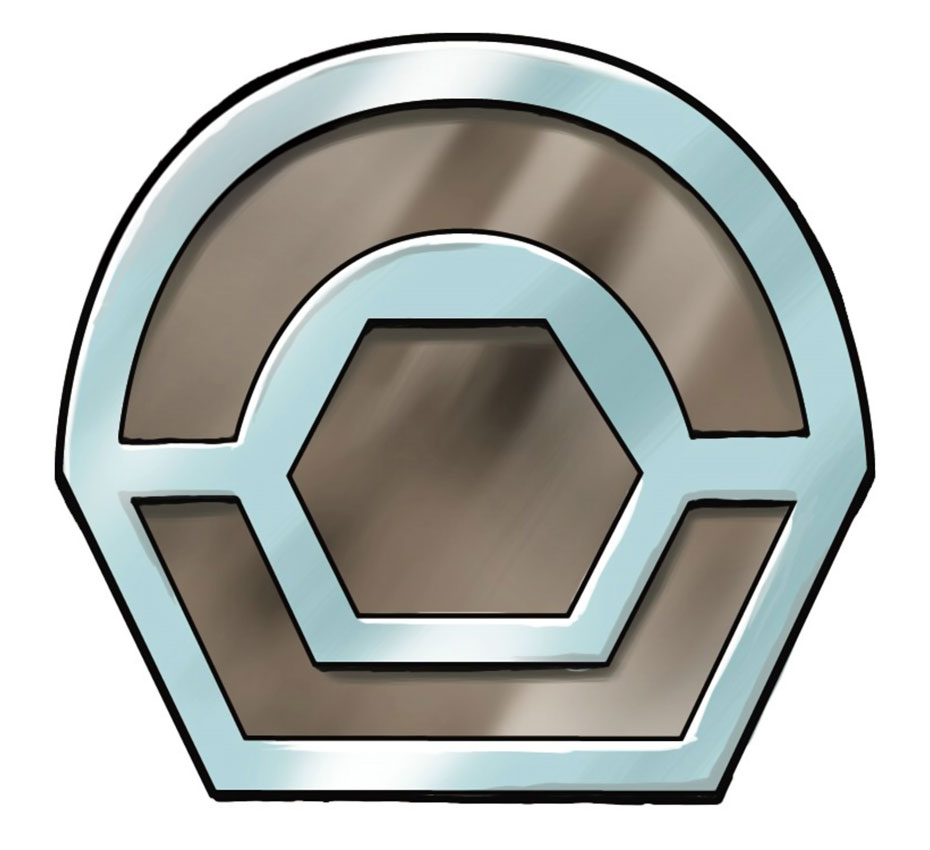 Coal Badge Art from Pokémon Diamond and Pearl