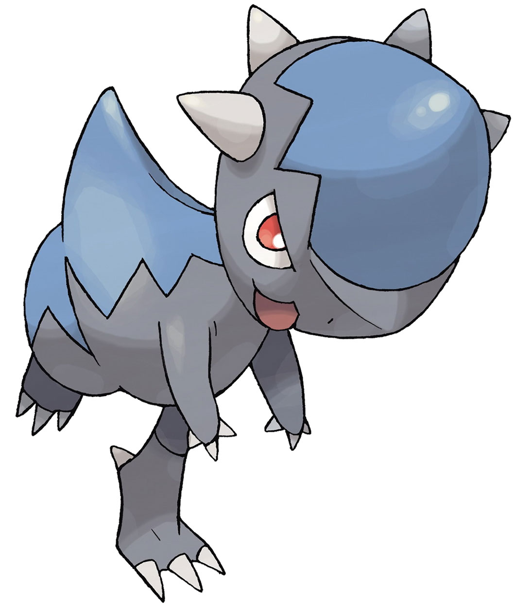 Cranidos Art from Pokémon Diamond and Pearl
