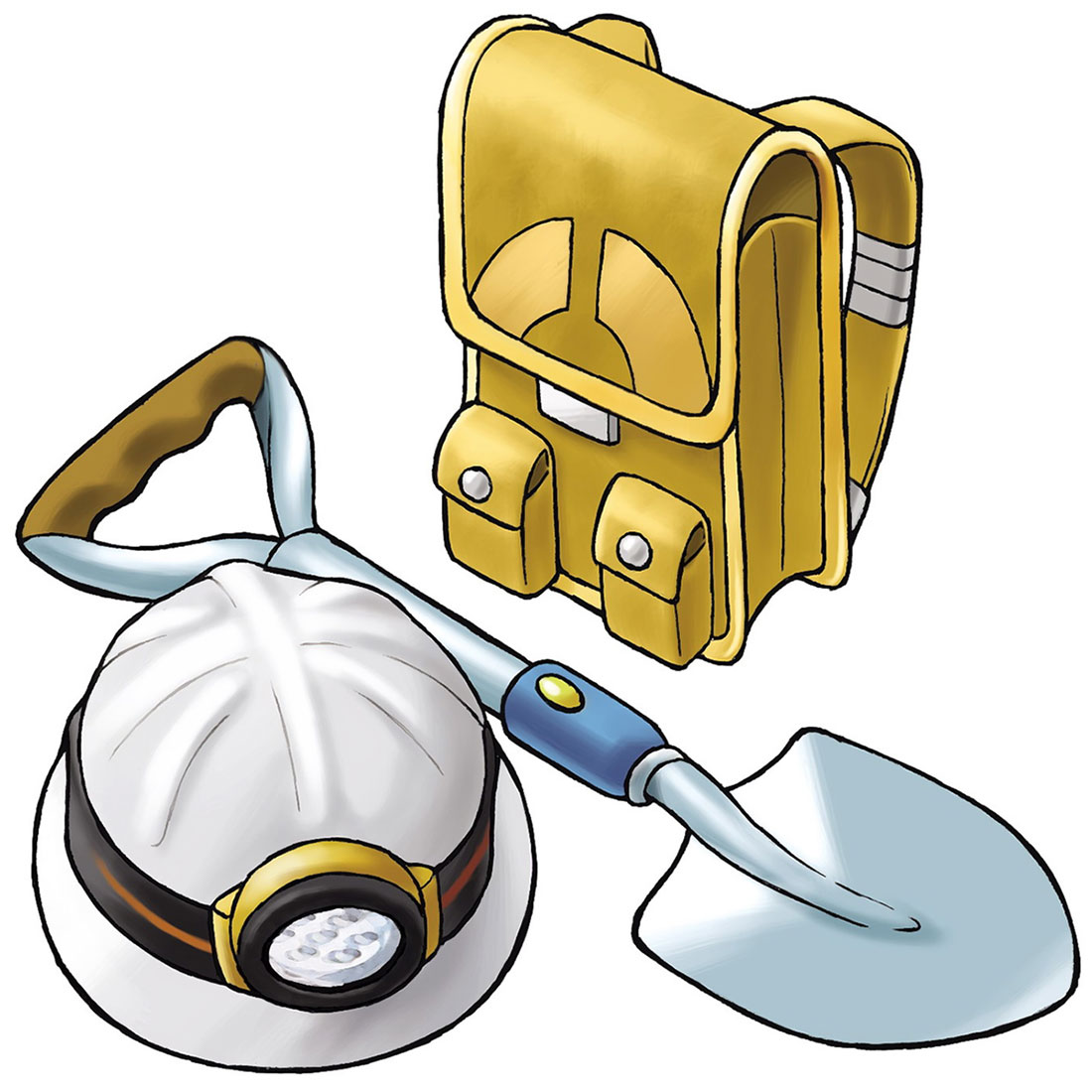 Explorer Kit Art from Pokémon Diamond and Pearl