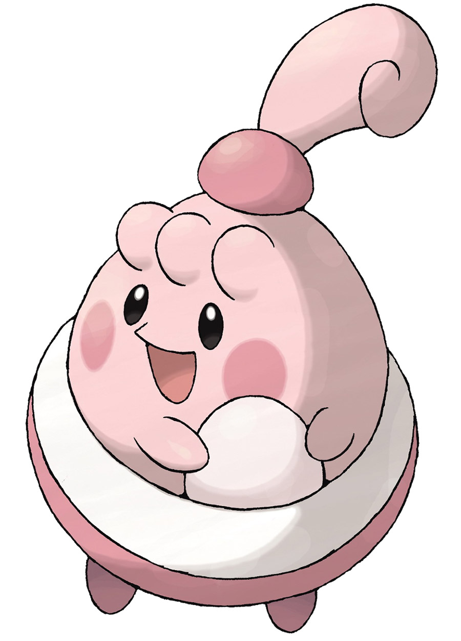 Happiny Art from Pokémon Diamond and Pearl