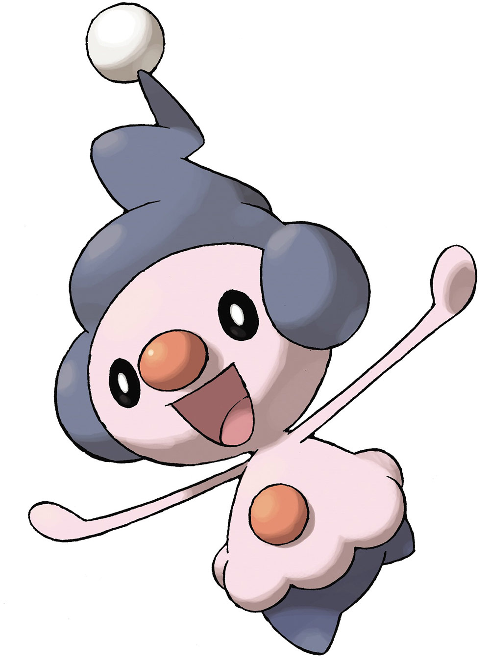 Mime Jr Art from Pokémon Diamond and Pearl