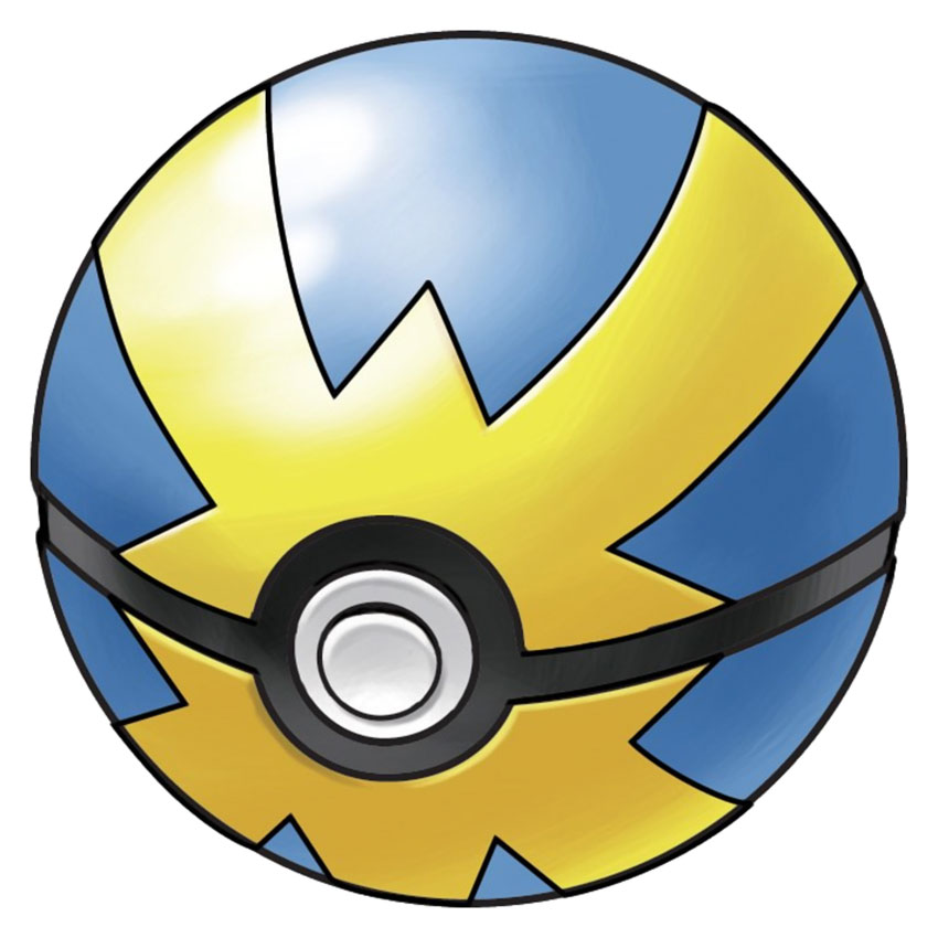 Quick Ball Art from Pokémon Diamond and Pearl