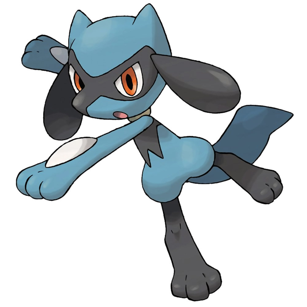 Riolu Art from Pokémon Diamond and Pearl
