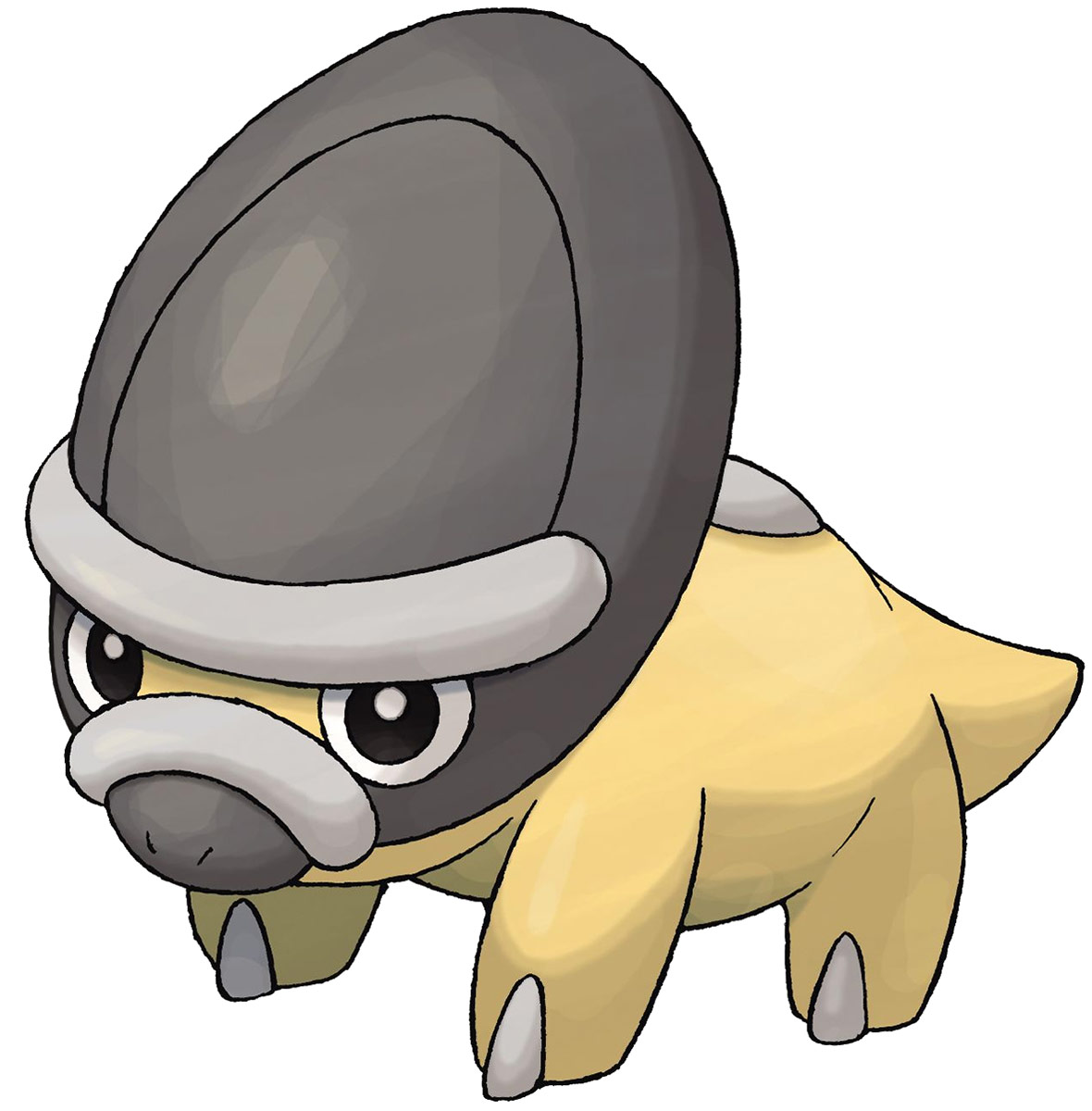Shieldon Art from Pokémon Diamond and Pearl