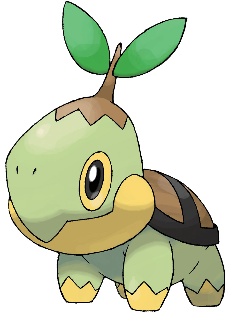 Turtwig Art from Pokémon Diamond and Pearl