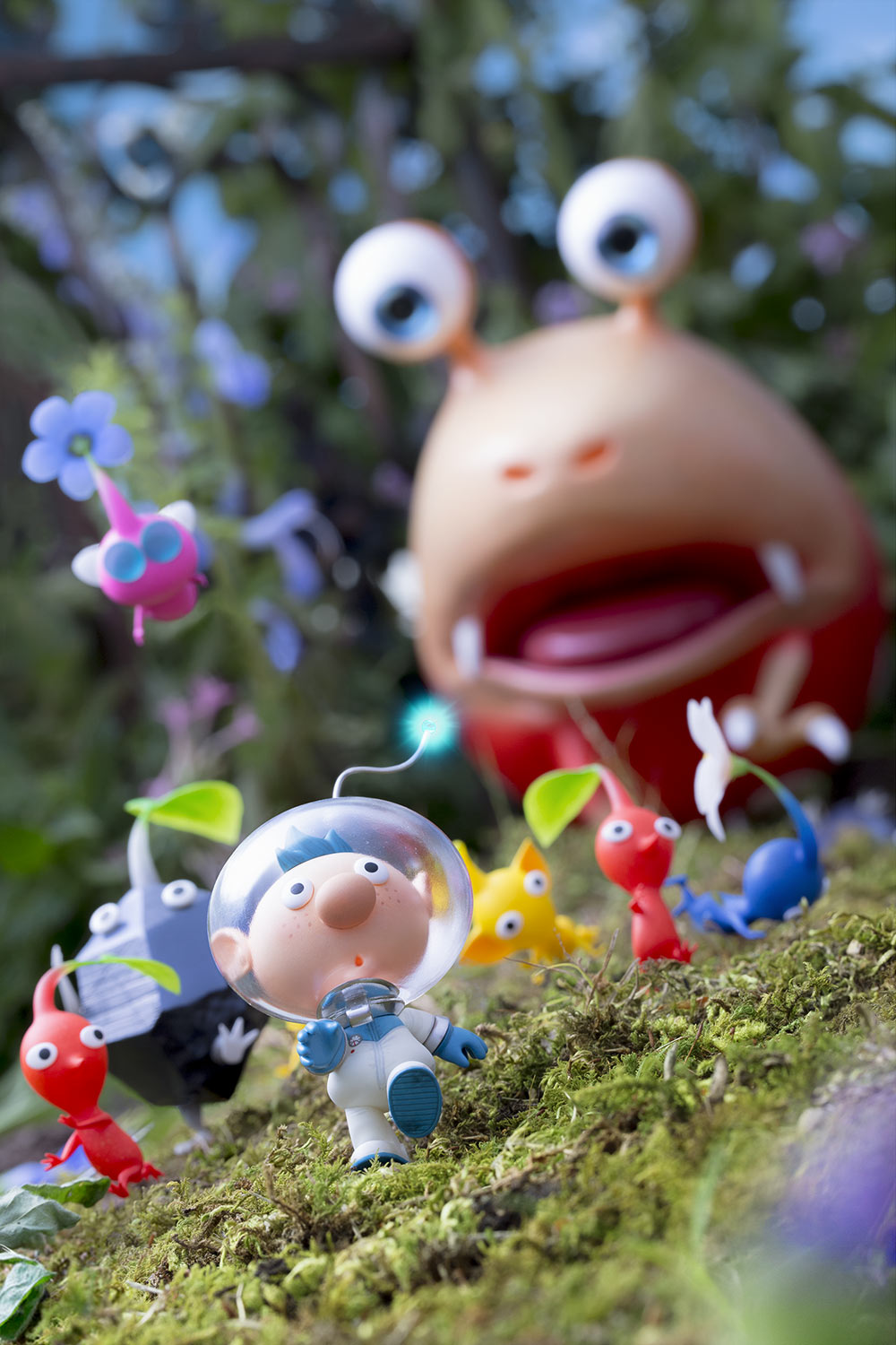 Alph & Pikmin Art from Pikmin 3