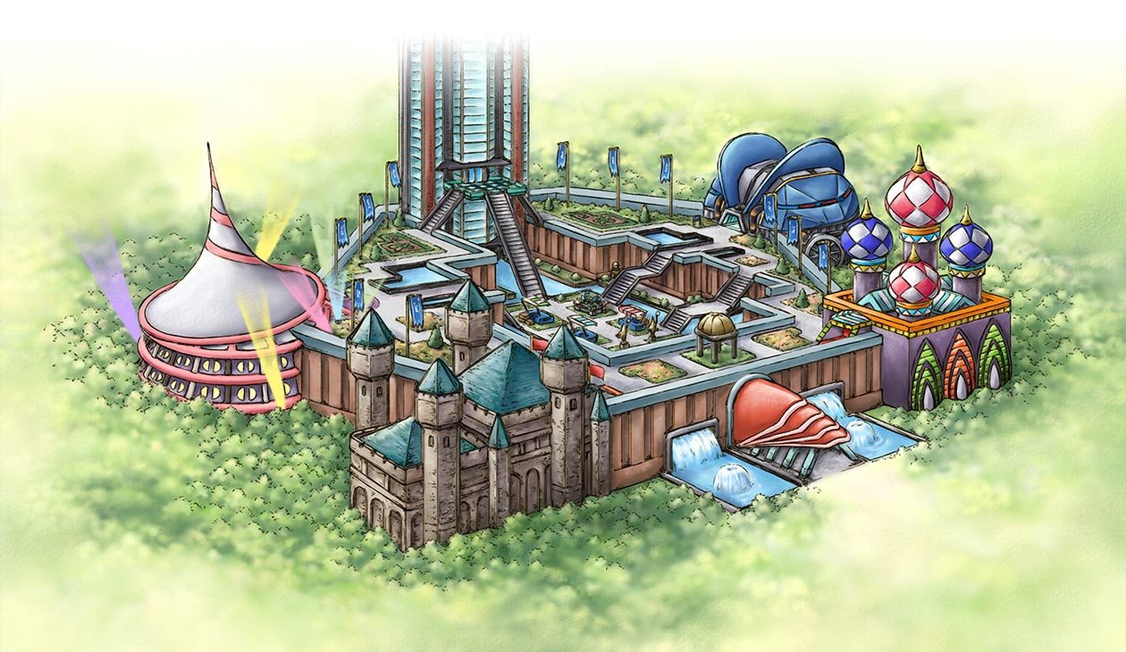 Battle Frontier Art from Pokémon Platinum