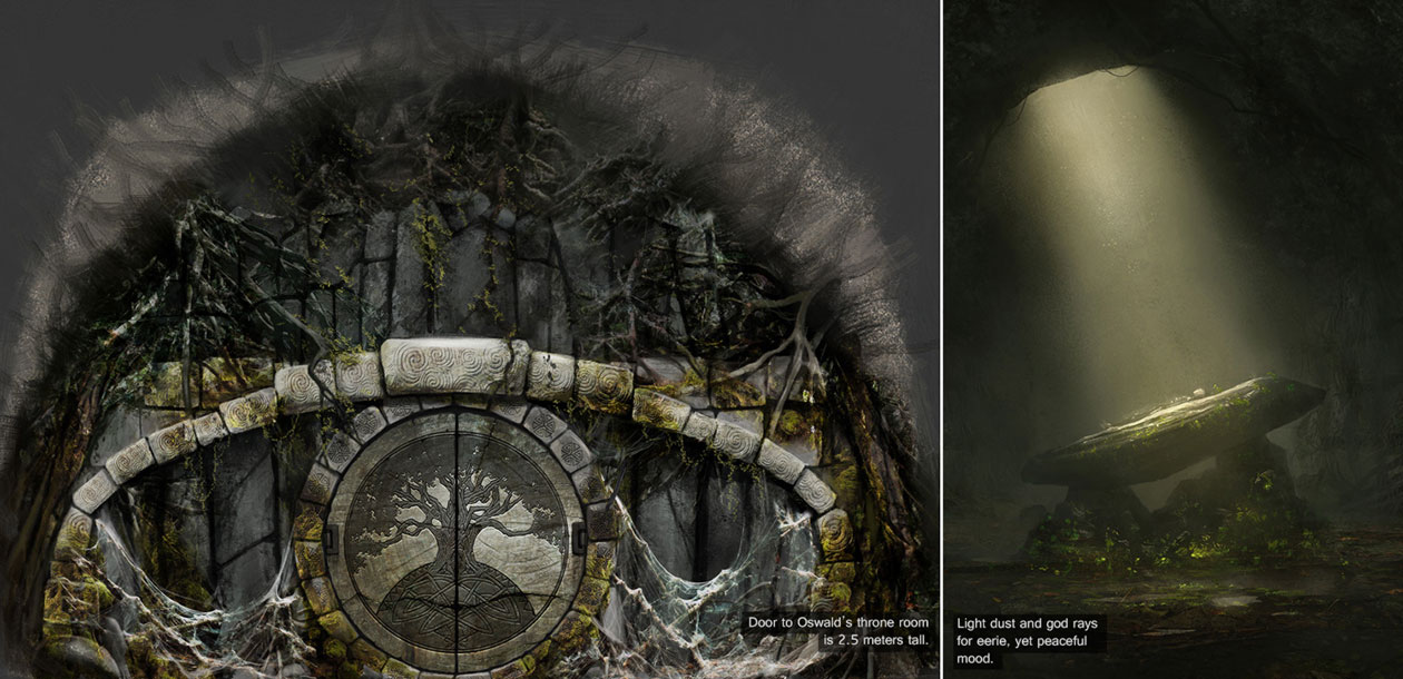 Ancients Tunnels Art from Ryse: Son of Rome