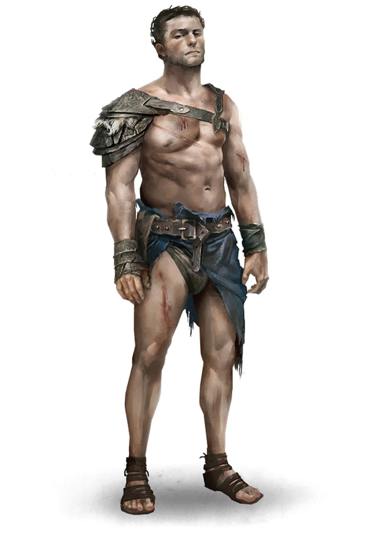 Gladiator Art from Ryse: Son of Rome