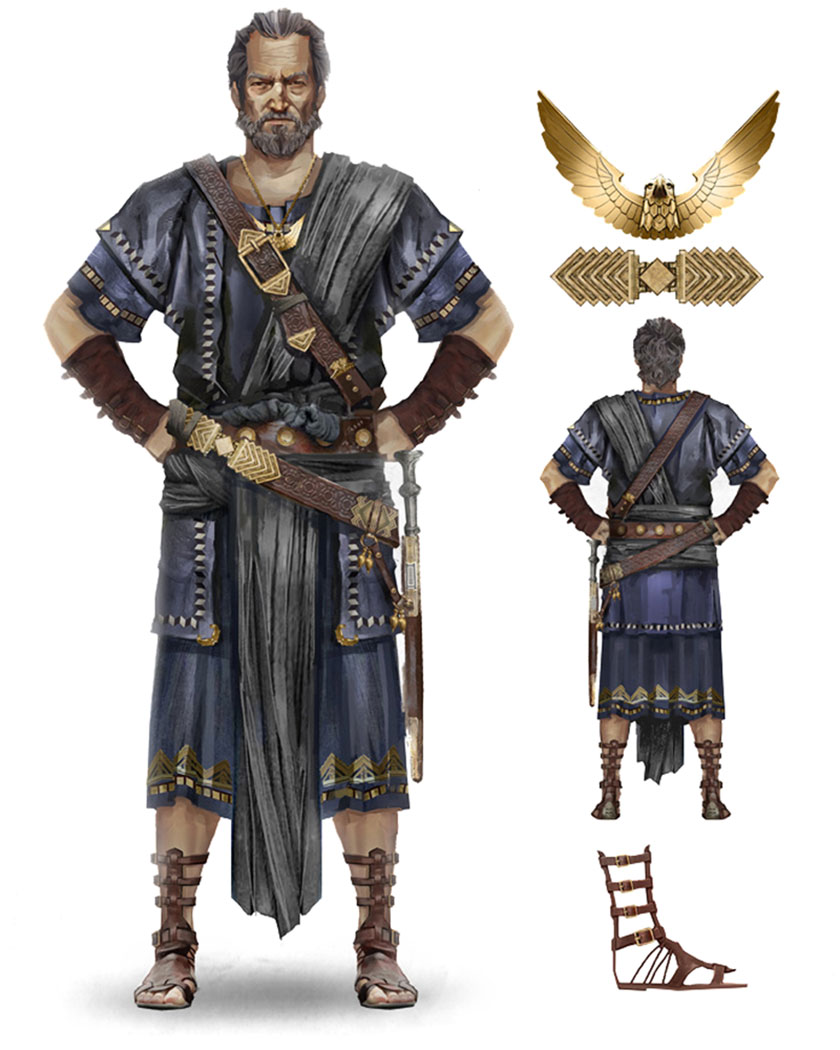 Marius' Father Art from Ryse: Son of Rome