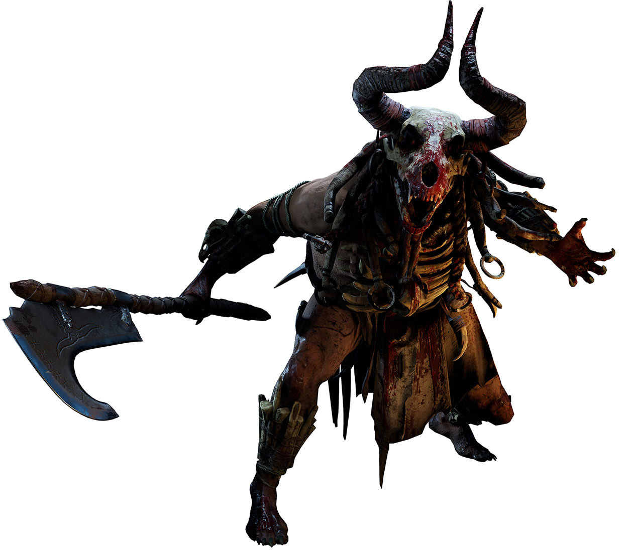 Minotaur Chief Glott Art from Ryse: Son of Rome