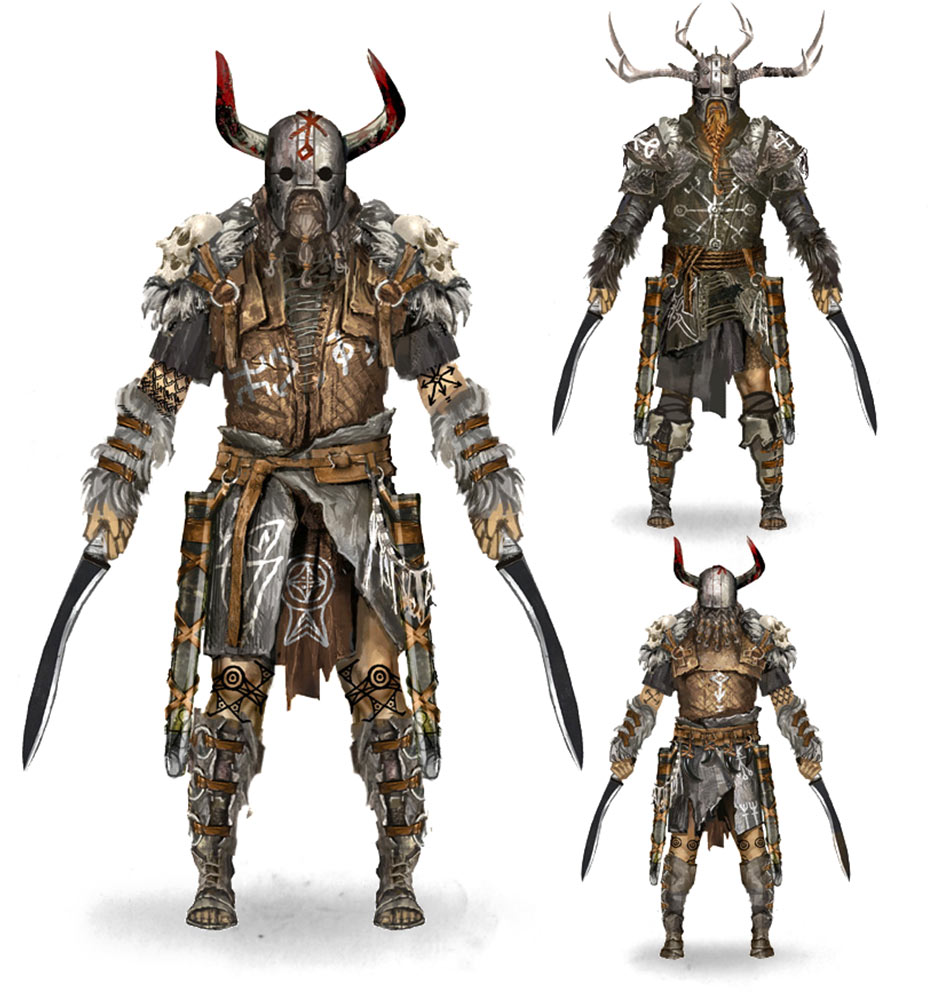 Two-handed Barbarian Art from Ryse: Son of Rome